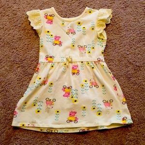 COPY - Peppa pig yellow dress 4T